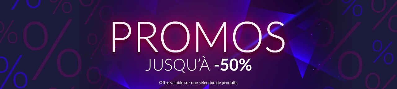 Promos jusqu'à -40%